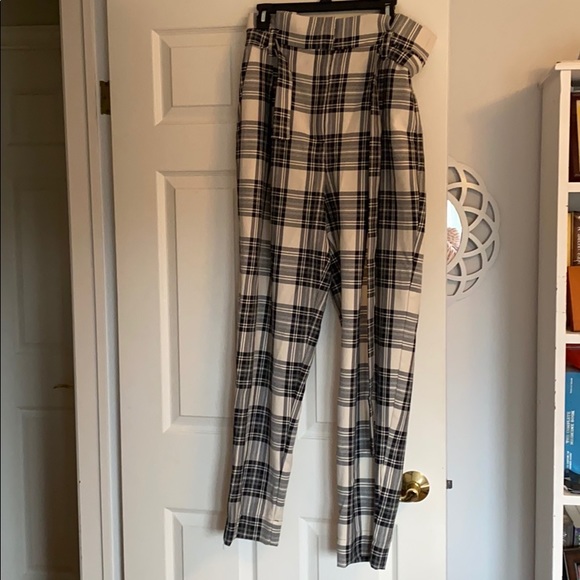 Black and white checkered pants - Picture 1 of 2